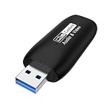 JUYAXIN Aluminium-HDMI-Kompatibel zu USB 2.0 Video erfasst Gerät, keine externe Stromversorgung für professionelles Streaming