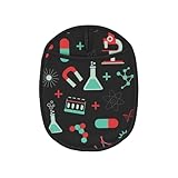 Grüne Chemie und Wissenschaftsmuster, Topflappen, hitzebeständige Topflappen, rutschfeste Topfuntersetzer aus Silikon für die Kü