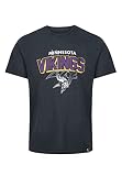Recovered Minnesota Vikings Black NFL Galore Washed T-Shirt - 3XL