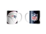 New England Patriots NFL Tasse Becher Kaffeetasse Mug ** Shadow Logo and Shield ** 330