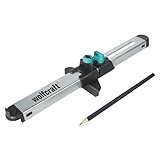 wolfcraft Laminat-Einpasser I 6952000 I Zum Exakten Ausmessen der letzten L