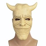 RONGYEDE-Hworks The Black Phone Mask Latex Full Face Mask Cosplay Costume Props for Halloween Party