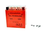 Gel Akku Batterie für Simson S50 S51 SR50 12V 5Ah speziell f. VAPE Preis inkl. 7,50?