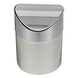 Cabilock Tisch Mülleimer Mülleimer Mit Deckel Wohnzimmer Abfallkorb Arbeitsplatten Mülleimer Hausmülleimer Mülleimer Metall Abfallkorb Tisch Mülleimer Aus E