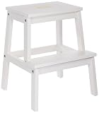 Ikea BEKVAM Tritthocker für den Innenbereich, Massivholz, Weiß