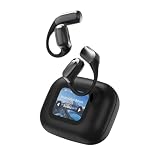 Touc E9v1 Kopfhörer mit offenem hängendem LCD-Bildschirm, blaue Zähne, Farbbildschirm, intelligent, mit vollem ANC-Kopfhö