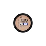 Manhattan Lasting Perfection Compact Make-up, Puder Make-up mit hoher Deckkraft für ein natürliches, mattes Finish, Fb. 005 Ivory, 7 g