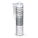 HAUSA Reparatur-Mörtel Cement Fix HA024 310ml zementgrau gebrauchsfertiger Fugenmörtel zum Verfugen Füllen Ausbessern von Fugen Brüchen Rissen, Express Zement für Innen & Außen, D