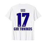 Griechenland Sauf Trikot Herren Gin Saufnamen T-S