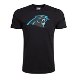 New Era Carolina Panthers NFL Team Logo Schwarz T-Shirt - L