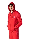 FC Bayern München I Zip-Hoodie Essential I Herren I Rot I L