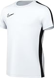 Nike Unisex Kinder Y Nk Df Acd23 Short-Sleeve Soccer Top, White/Black/Black, S EU