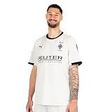 Puma Herren Borussia Mönchengladbach Home Jersey Replica, Warm White/Puma Blac, S