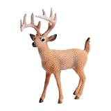 VINTORKY 1 Stk Kuchen dekorieren Hirsch Cupcake-Topper für die Babyparty Topper Waldtierkuchen Elch weihnachtsdeko cute decor weihnachts tischdeko Tischdekoration entzückende Verzierung PVC