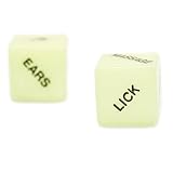 eeddoo® Partner-Spiel - Sexy Würfel - Liebeswürfel - Sexspiel - Vorspiel (Lustwürfel Love Dice Erotikwürfel für Paare Erotik Sex Lick Suck Nipples Kiss)