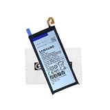 Original Akku Batterie für Samsung Galaxy J3 2017 (J330F) EB-BJ330ABE Handy-Ersatzakku mit Reinigungstuch Shlok