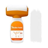 Wandfarbe ausbessern weiß 500 g, Wandreparatur rollbürste, Wandreparatur rollbürste mit wandreparaturpaste, Spachtelmasse Weiß, Farbroller Wandfarbe, Schnell Trocknende Wandreparaturp