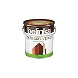 Belinka Toplasur UV Plus - Holzlasur Außen - 0,75 Liter - UV-Schutz - Wetterfest - Für Holz im Außenbereich - Farbe: