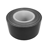 cyclingcolors 1x PTFE Klebeband Hitzebeständig Filmklebeband High Temp Glasgewebeband Hitzebeständig bis 260°C Selbstklebend Schwarz, 30mm x 10