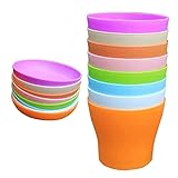 KITANDOVE 8St Blumentopfdekoration gartenvliese plastikenten pflanzgefässe pflanzer pflanztröge caakg Blumentöpfe Blumentopf für draußen Bonsaischale aus Kunststoff Desktop-Pflanzenb