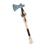 Boland 44143 - Indianeraxt Tomahawk, 45 cm, braun-beige, bunt, Streitaxt, Kriegsbeil, Karneval, Halloween, Fasching, Mottoparty, Kostüm, Theater,
