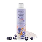 Jean & Len Traumlocken Shampoo Reiswasser & Açaibeere, für lockiges & welliges Haar, verleiht Sprungkraft & Volumen, fruchtiger Beeren-Duft, Haarshampoo, ohne Parabene & Silikone, vegan, 300