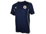 Puma Fenerbahce Istanbul T-Shirt Casuals Navy Fenerbahçe SPOR Kulübü Fan Jersey, Größe:M