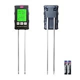 6 in 1 Boden-PH-Meter-Tester,Bodenmessgerät,Bodentester Feuchtigkeitsmessgerät für PH, Licht und Feuchtigkeit,Digitales PH Wert Messgerät Boden für Pflanzenerde, Hydroponik, Gemüsegarten, R