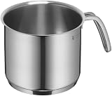 WMF Provence Plus Milchtopf Induktion ohne Deckel 14 cm, Milchkochtopf, Kochtopf Induktion 1,7l, Cromargan Edelstahl poliert, unbeschichtet, backofengeeig