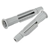 tecuro Hohlraumdübel 12,0 x 71 mm - 50 Stück - Universaldübel für Beton, Vollstein, Hohllochziegel, Hohlblockstein, Porenbeton, Gipskartonplatte, Gipsfaserplatte - Kunststoff g