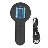 Lupe, Handgehaltene Elektronische Lupe, USB-2-Zoll-IPS-Bildschirm mit 8 LED-Leuchten, Tragbare Desktop-Lupe für Münzschmuck