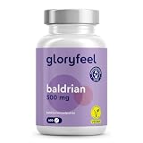Baldrian hochdosiert - 400 vegane Tabletten - 500mg Baldrianwurzelpulver - Für über 1 Jahr ruhigen Schlaf und innere Gelassenheit - Ohne unerwünschte Z