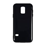 TPU Handyhülle Kompatibel mit Samsung Galaxy S5 Mini, Stoßfeste Weiche Schutzhülle mit Präzisen Aussparungen und Kratzfestem, Schlankem Design (Schwarz)