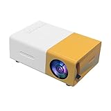 1080P LED-Mini-Projektor, kompaktes Geschenk für Studenten, Geburtstag, einfach zu transportieren/Outdoor Camping/Home Theater/Office Use, kompatibel mit USB/SD/AV/HD-G