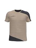 Rock Experience Herren Chandler 4.0 Ss Man T-Shirt kurzen Ärmeln, Beige/Schwarz, XXL