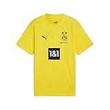 PUMA Jugendliche Borussia Dortmund Trainingstrikot 176 Faster Yellow Black