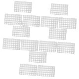 Lurrose 15 STK Markierungsbasis Stifthalter Für Die Schule Tischmarkerhalter Stifthalter Für Den Schreibtisch Stift-Organizer Halter Für Sortiermarkierungen Markierungsstifthalter Pp Weiß