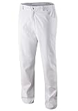Clinotest Damen- und Herrenhose Paul/Paula, Stretchgewebe, weiß, in 3 verschiedenen Längen (2XL/ L)