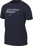Nike Tottenham Hotspur Shirt Thfc M Nk Wrdmark Tee, Binary Blue, HF0922-424, M