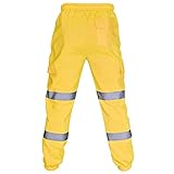 Cargohose Herren Hose Mode Freizeit Sporthose Mit Tunnelzug Und Taschen Jogginghose Herren Lang Männer Freizeithose Wanderhose Autumn Stoffhose Stretch, Skinny F