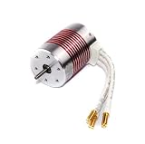 3650 5900KV Bürstenloser Motor 3.175mm Welle 540 Wasserdichter Motoren Kompatibel mit 120A Regler für 1:10 1:12 RC Buggy On-Road C