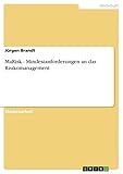 MaRisk - Mindestanforderungen an das Risikomanag