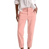 IUYTYSER Deals Leggings Leder Leggings Damen 3/4 Mit Taschen Jeans High Waist Damen Stretch Sport Leggings Muster Umstandsleggings Gelb Sport Leggings Handy Deals Woman Legging