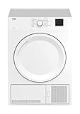 Beko DC 7130 N b100 Kondenstrockner, 7 kg, Elektronische Feuchtemessung, Automatischer Knitterschutz, AquaWave-Schontrommel, 15 Programme, Express Prog