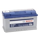 Bosch S4 013 Autobatterie 95 Ah - 800 A - 12 V, Blei-Säure-Batterie für Fahrzeuge ohne Start-Stopp-Automatik - Polarität: links - rechts +, 354 x 175 x 190