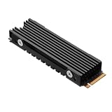 AMZLORD M.2 2280 SSD Kühler Kühlkörper NVME SSD Kühlung Kühlkörper Aluminiumlegierung Hitzebeständig mit thermischem Silikonpad for PS5 Spielek