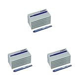 LAMY T10 5er Set Tintenpatronen mit großem Tintenvorrat - geeignet für alle Lamy Patronenfüllhaltermodelle - Inhalt 1,25ml je Patrone - 5 Stück pro Päckchen - Tintenfarbe blau (Packung mit 3)
