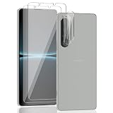 AnnhanT Schutzfolie für Sony Xperia 1 IV Panzer Schutz Glas [2 Stück] + Sony Xperia 1 IV Kameraschutz [2 Stück] - 9H Panzerfolie/Kratzfest. Displayschutz für Sony Xperia 1 IV