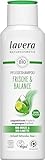 lavera Pflegeshampoo Frische & Balance - ohne Silikone - Sanfte Reinigung & milde Frische - vegan - Naturkosmetik - 250