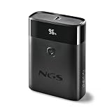 NGS Twix 10 Tragbares Ladegerät, 10.000 mAh, 22,5 W, Schnellladung, PD 20 W, QC 18 W, USB-C und USB-A, präzises LED-Display, kompaktes und leichtes Design, kompatibel mit iPhone, Samsung, X